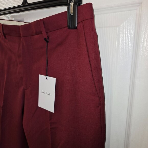 Paul Smith Gents Wool Slim Fit Trousers - Picture 3 of 10